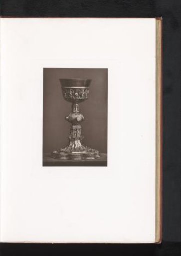 Chalice from a monastery in Tours, displayed at the Exposition Rétrospective of 1873 in Tours, France