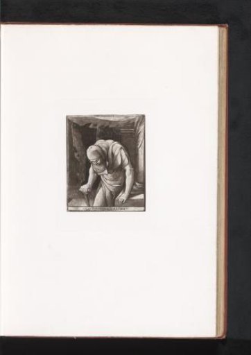Reproduction of an enamelled depiction of an unknown woman by Jean Laudin