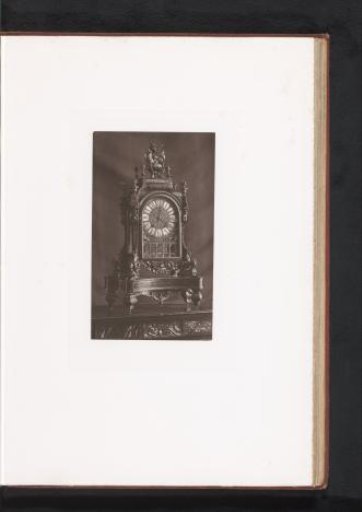 Clock in the style of Louis XIV, displayed at the Exposition Rétrospective of 1873 in Tours, France