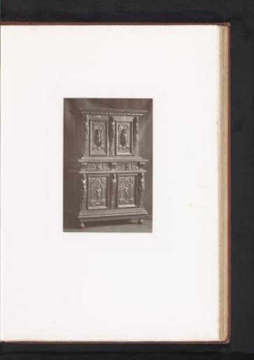 Cabinet in the style of Henry III of France, displayed at the Exposition Rétrospective of 1873 in Tours, France