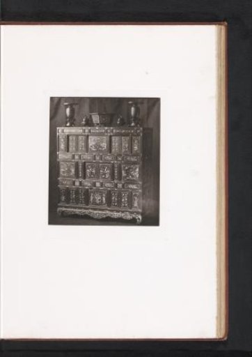 Cabinet from Annam, displayed at the Exposition Rétrospective of 1873 in Tours, France