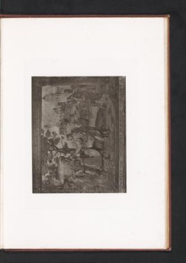 Tapestry with a scene from the life of Saint Saturninus of Toulouse, displayed during the Exposition Rétrospective of 1873 in Tours, France
