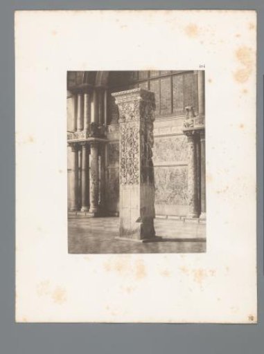 Corinthian column at San Marco in Venice