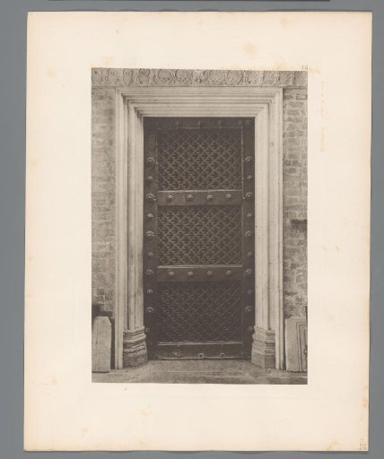 Bronze door from San Marco in Venice
