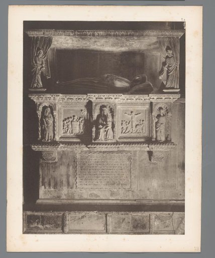 Tomb in San Marco in Venice