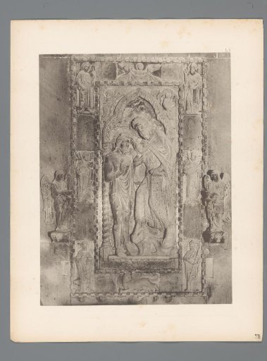 Relief of Two Saints and Angels from San Marco in Venice