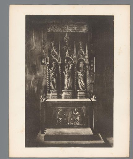 Sculptures of Mary and Christ, John the Baptist and another saint in San Marco in Venice