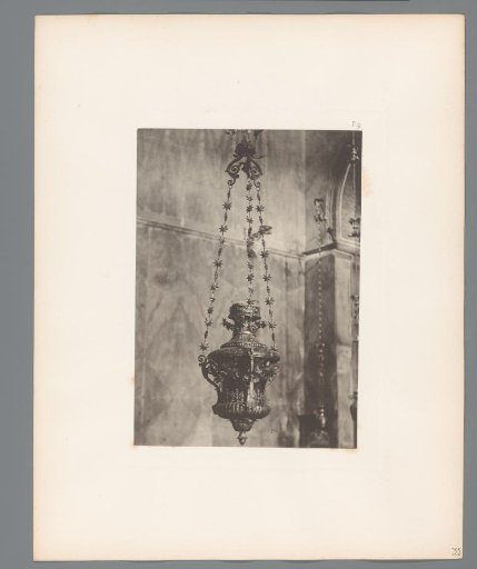 Lamp of God in San Marco, Venice