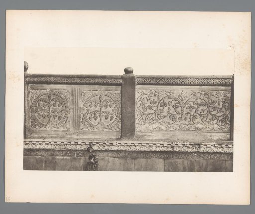 Balustrade with Relief in San Marco, Venice
