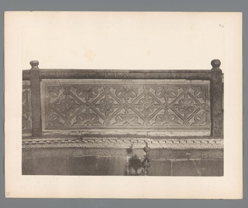 Balustrade with Relief in San Marco, Venice