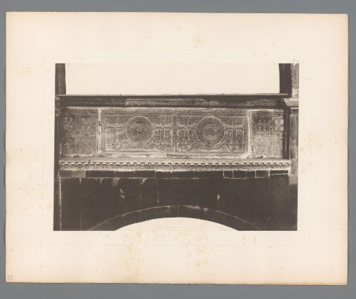 Balustrade with Relief in San Marco, Venice