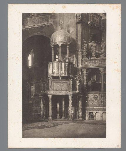 Pulpit in San Marco, Venice