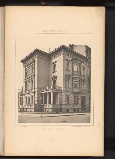 View of a Residence at Lützowplatz 9 in Berlin, Germany