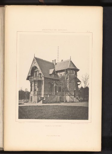 View of a Villa in the Wannsee District of Berlin, Germany