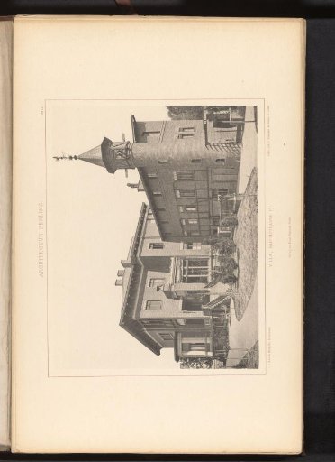 View of a villa at Rauchstrasse 19 in Berlin, Germany