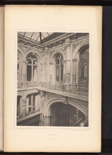 View of the interior of a passage in Berlin, Germany
