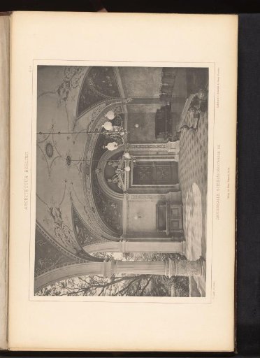 View of a garden hall at Schlesischestrasse 22 in Berlin, Germany