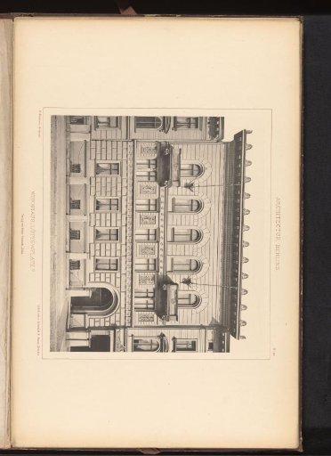 View of a residential house at Lützowplatz 7 in Berlin, Germany