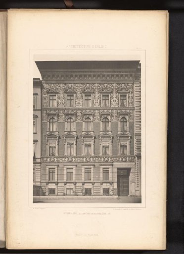 View of a Residence at Kurfürstenstrasse 55 in Berlin, Germany