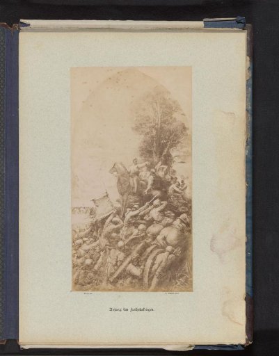Photographic reproduction of The Beginning of the War of Independence by Laurens Lodewijk Kleijn
