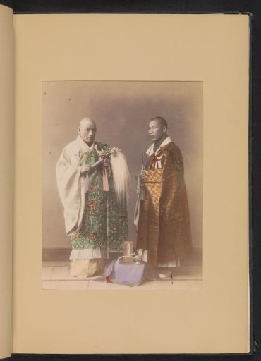 Two Buddhist priests