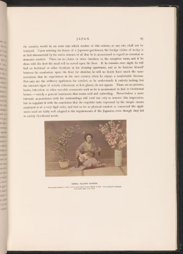 Geisha playing samisen