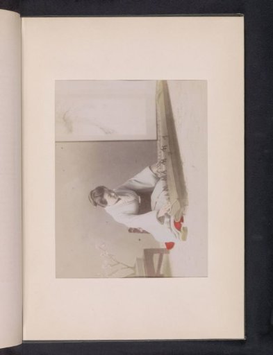 Woman Playing the Koto