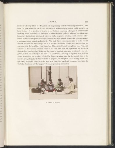 A family at supper