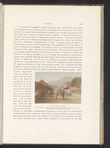 The village of Hakone