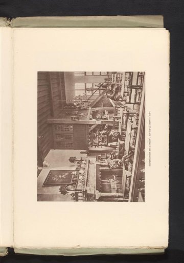 View of the interior of an inn in Old Antwerp at the World Exhibition of 1894 in Antwerp