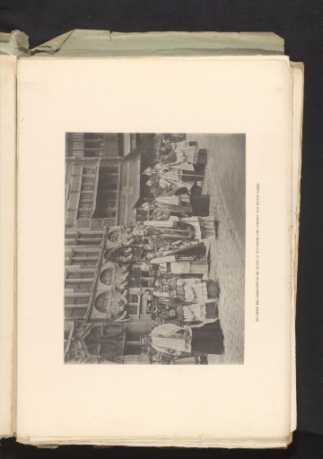 Procession of the inauguration of Emperor Charles V in Old Antwerp at the World Exhibition of 1894 in Antwerp