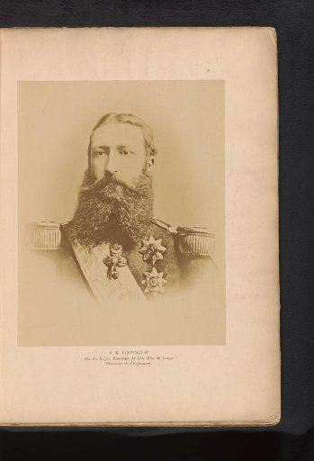 Portrait of Leopold II of Belgium