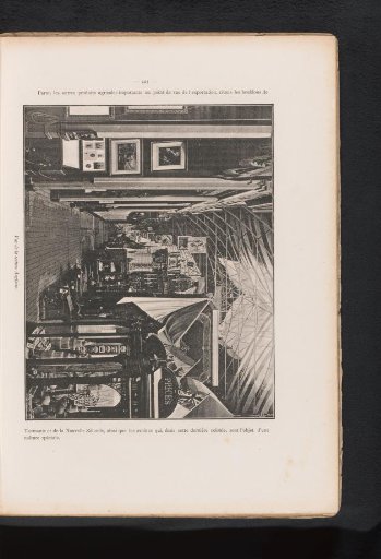 View of the English section of the 1885 World Exhibition in Antwerp