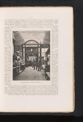 Inspectors in the Dutch section of the World Exhibition of 1885 in Antwerp
