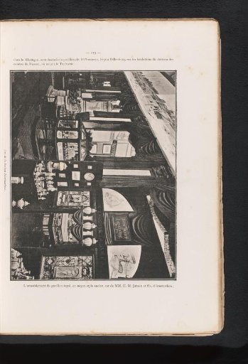 View of the Dutch section of the World Exhibition of 1885 in Antwerp