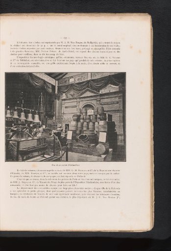 View of the Dutch section of the World Exhibition of 1885 in Antwerp