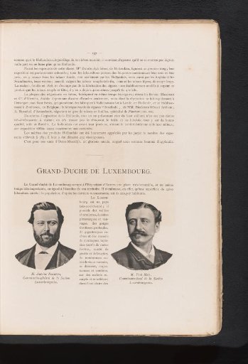 Portrait of Antoine Pescatore and a portrait of Paul Metz
