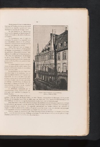 View of the Grand Ducal Palace in Luxembourg