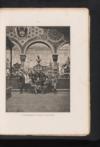 Group Portrait of the Commission and Employees of the Russian Section of the 1885 World Exhibition in Antwerp