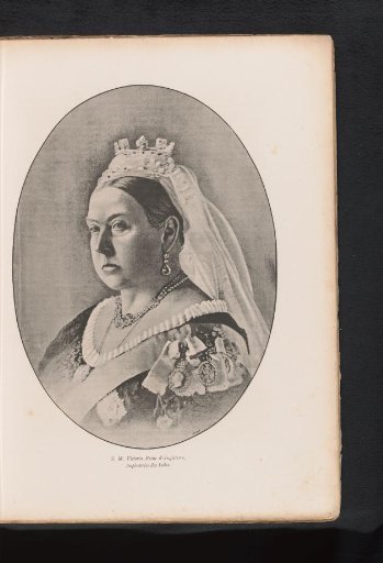 Portrait of Queen Victoria of England