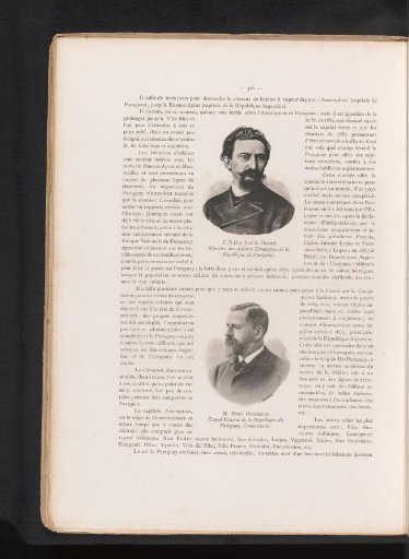 Portrait of José Segundo Decoud and a Portrait of Henri Oostendorp