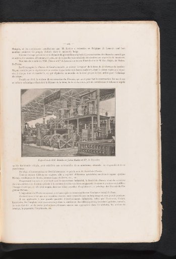View of a display by Emile et Jules Halot et Cie at the 1885 World Exhibition in Antwerp
