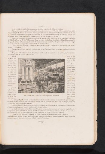View of the machine gallery at the 1885 World Exhibition in Antwerp