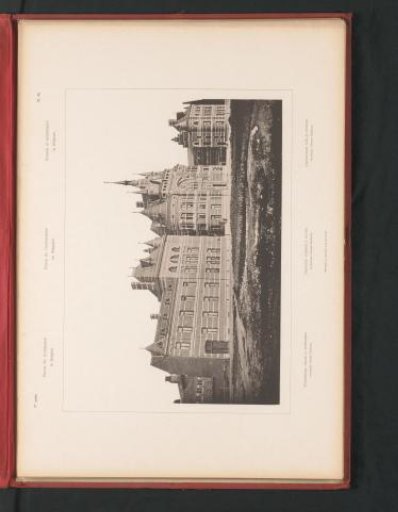 View of an orphanage in Antwerp, Belgium