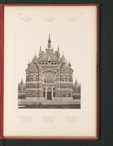 View of an orphanage in Antwerp, Belgium
