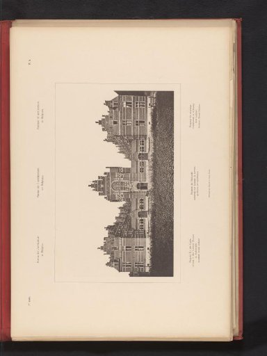 View of a hospital in Antwerp, Belgium