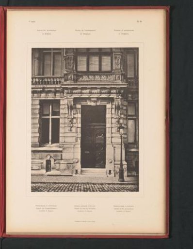 View of the ground floor of the building of the National Bank in Antwerp, Belgium