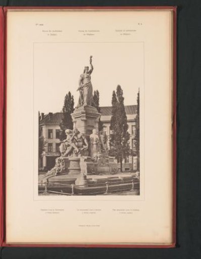 Statue for Jean Loos in Antwerp, Belgium