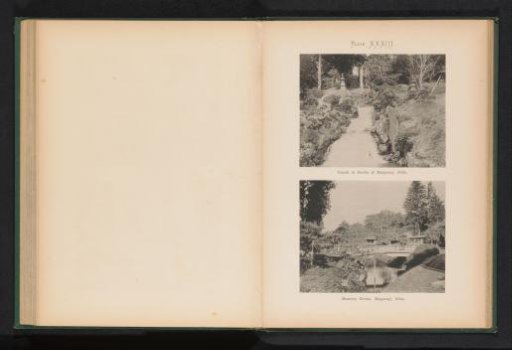 Two Views of the Mangwanji Gardens in Nikko, Japan