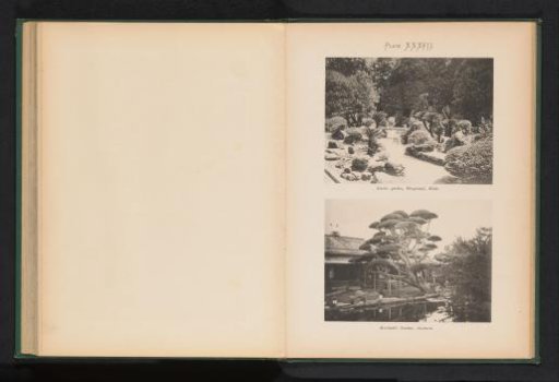 View of the Sotetsu Gardens in Kyoto and a View of a Merchant's Garden in Aomori, Japan